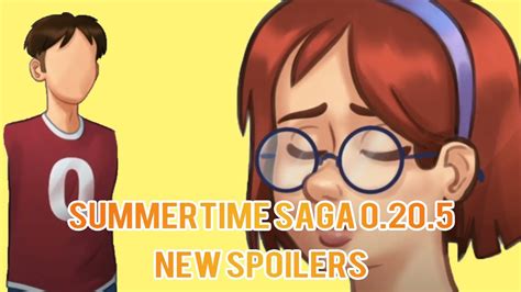 This game functions as a simulation game, where you can . Summertime Saga 0.20.5 Update | New Spoiler | Leaked Photo ...