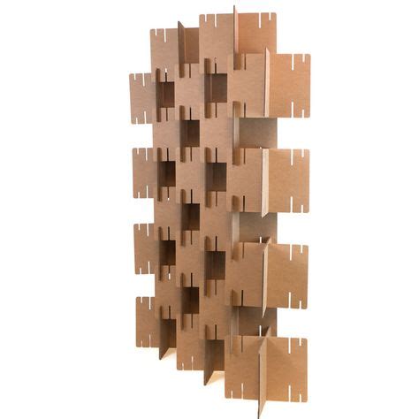 Los biombos separadores de ambientes de cartón al estar compuesto mayormente por materiales económicos procedentes del papel hacen que los biombos divisores de cartón sean los más baratos. Biombo de cartón modular | Pack 2 uds | Biombos, Paneles ...