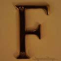 Alle jungennamen nach dem alphabet. Brass Alphabet Letters | 2" Brass Letter | House Name Signs ...