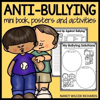 Download these pages and discover how kids and crayons can help prevent bullying. Anti-Bullying Activities with Posters and Coloring Pages ...