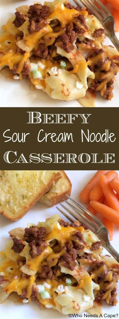 We did not find results for: Beefy Sour Cream Noodle Casserole | Who Needs A Cape? in ...