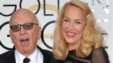Rupert murdoch and jerry hall seen leaving st brides church after their wedding on march 5, 2016 in london, england. Rupert Murdoch and wife Jerry Hall frolic on the beach ...