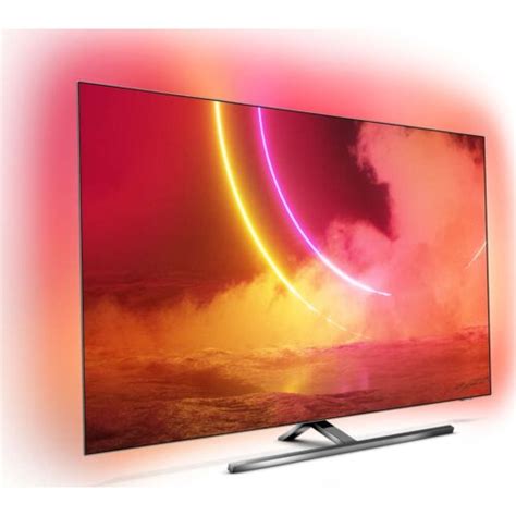 Ambilight projects a cornucopia of colors around the edges of the television,. PHILIPS 65OLED855 65" OLED 4K 120Hz Android TV Ambilight ...