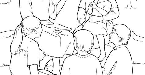 While god created humans as perfect and sinless, he also gave personal choice to exercise obedience or disobedience. Adam and Eve teaching their children. Fun Primary coloring ...