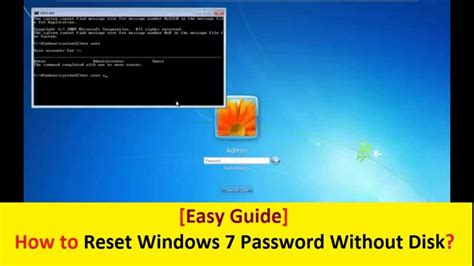 Signing into windows 10 with a password keeps the computer secure. How to Reset Windows 7 Password without Disk Steps