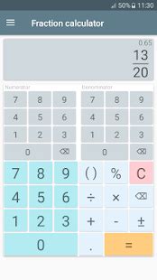 Maybe you would like to learn more about one of these? Fraction Calculator - Android Apps on Google Play