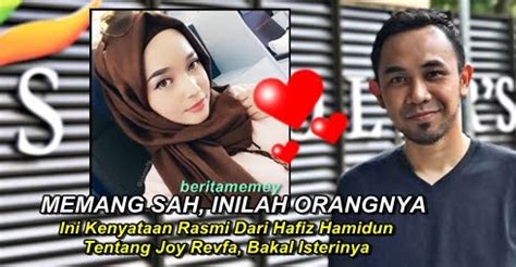 Joy revfa sebelum ini pernah berkahwin dengan seorang ahli perniagaan bernama dato' ray imran dan mempunyai seorang anak lelaki bernama arryan firdaus yang kini berusia tiga tahun. Ini Kenyataan Rasmi Dari Hafiz Hamidun Tentang Joy Revfa ...