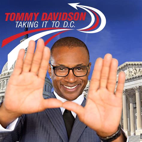 He was an original cast member on the sketch comedy tv show in living color. Tommy Davidson: Takin' It To D.C. - Comedy Dynamics