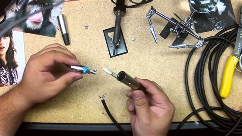 An electrical connector is an electromechanical device used to join electrical conductors and create an electrical circuit. How to Solder XLR Connections to make a new XLR cable ...