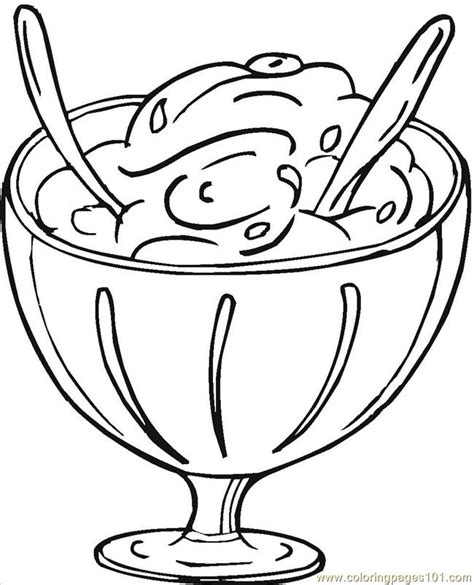 More images for dessert food coloring pages printable » 16129356 Coloring Page - Free Desserts Coloring Pages ...