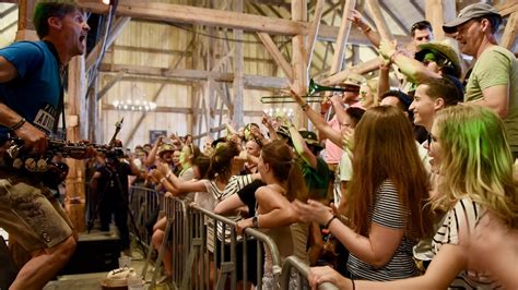 In ort im innkreis juni 2020. Auftritt für SAXROYAL beim "Woodstock der Blasmusik ...