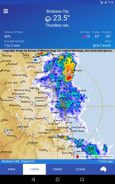 Wed 7:00 am wind:75 mph. AUS Rain Radar - Bom Radar - Android Apps on Google Play