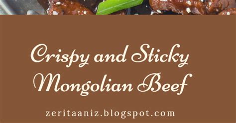 Crispy marinated strips of beef tossed in a sticky sauce. Recipes - Crispy and Sticky Mongolian Beef - Recipes ...