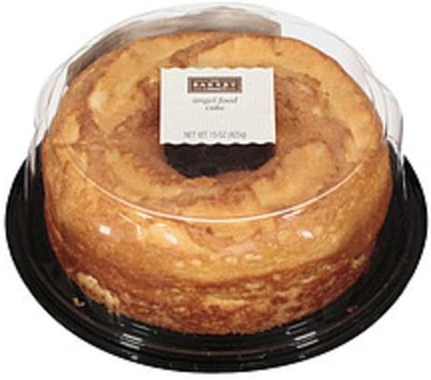I never liked angel food cakes until the neighbor lady invited me over for coffee shortly after i was married. The Bakery At Walmart Angel Food Cake - 15, Nutrition ...