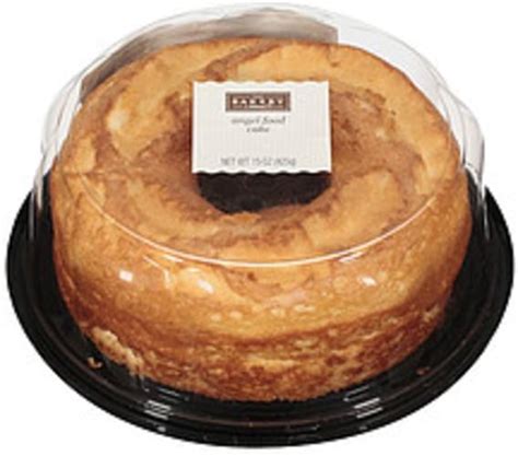 Local bakery specializing in gourmet donuts and pastries cupcakes and scones view the menu for angel food. The Bakery At Walmart Angel Food Cake - 15, Nutrition ...