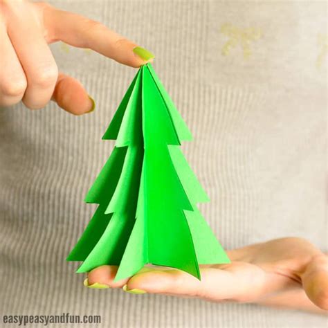 Others include image form, such as jpg or png. 3D Paper Christmas Tree Template - Easy Peasy and Fun