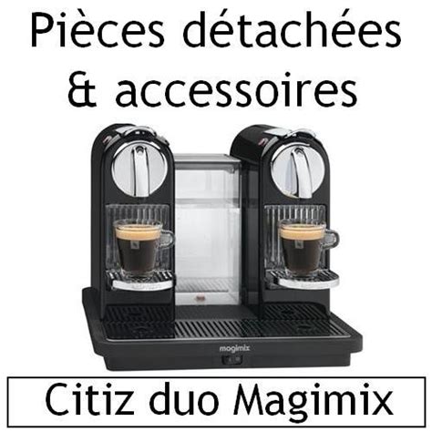 14 pages instruction manual for nespresso krups citiz & co coffee maker. Pièces détachées et accessoires machine café Citiz Duo ...