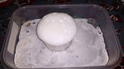 You may have seen vinegar/baking soda experiment conducted in a closed container like a balloon or bottle. Vinegar, Baking Soda, and Dish Soap Experiment - YouTube