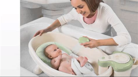 Check the temperature of the water before putting the baby in the tub. How To Bathe Baby In Winter - YouTube