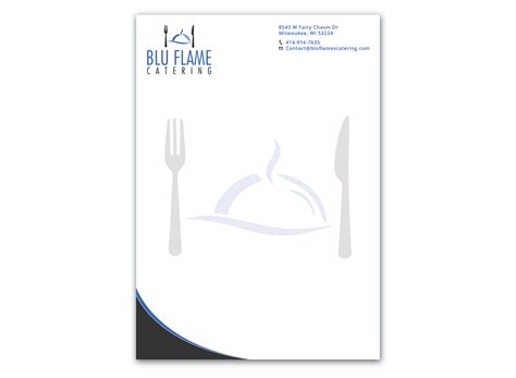 We help families buy that first home or car. Catering Letterhead | free printable letterhead