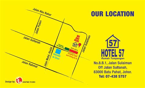 Dispone inoltre di una reception aperta 24 ore su 24. Budget Hotel at Batu Pahat - HOTEL 57 BANDAR: March 2012