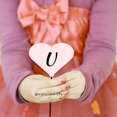 All pictures are free to use. All Alphabets on Pink Heart Hold in Hands by Girl Dpz for ...