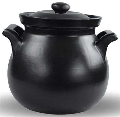 Different cultures have different techniques of cooking food in clay pots. Ceramic Cooking Pot Tall Stoneware Bibimbaps Earthenware ...