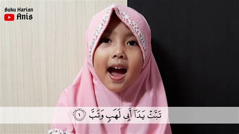 Surat al kafirun disebut sgb al muqasyqisyah atau penyembuh karena kandungan nya menyembuhkan dan menghilang kemusrikan 2. Surat Al Lahab versi anak TK - YouTube