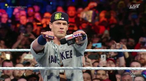 Wrestlemania 2021 3 mins ago. WrestleMania 35 : John Cena nous a fait un retour en Dr ...