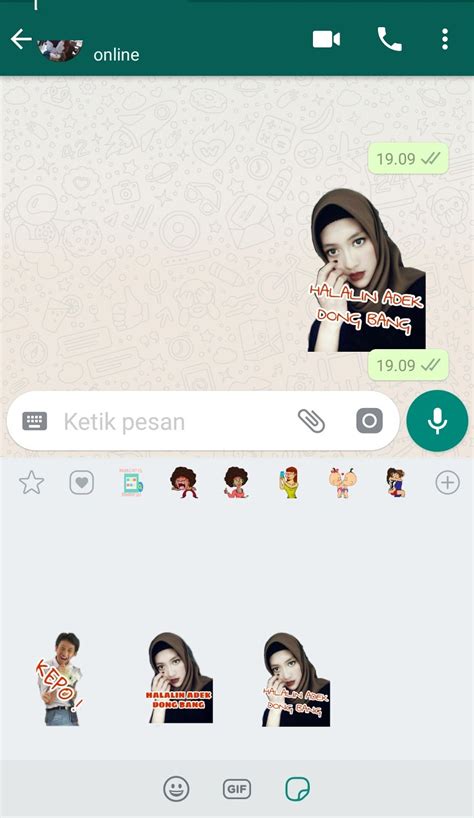 Maybe you would like to learn more about one of these? Cara Mengirim dan Membuat Stiker Whatsapp dengan Gambar ...