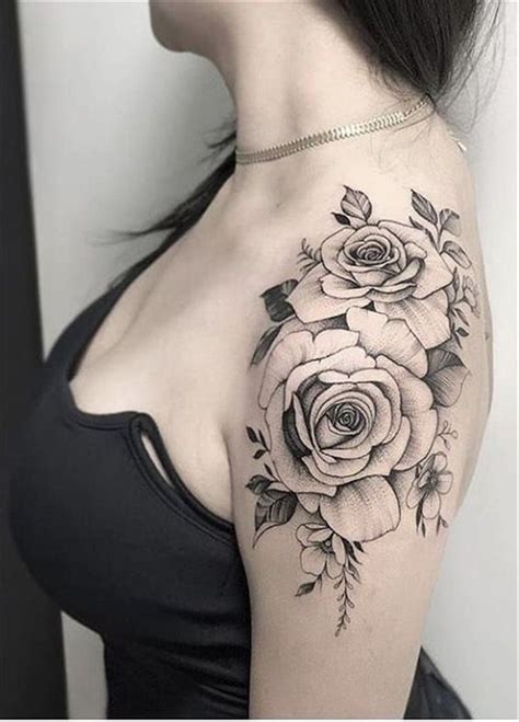 See more ideas about tattoo designs, flower tattoo designs, flower tattoo. 50 Gorgeous And Exclusive Shoulder Floral Tattoo Designs ...