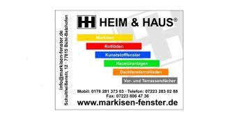 Ich biete eine markise inkl. Firma Heim & Haus Bühl