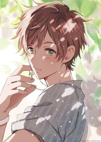 Then let us know in the comment. Anime Guy Brown Hair Green Eye Wallpaper #2286 at Vector Wallpapers Category : UbiWall.com ...