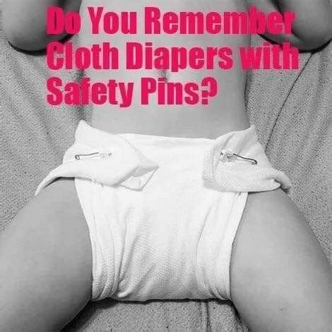 Baby messes are something special, that's for sure. No disposable diapers when I was a baby! I used cloth ...