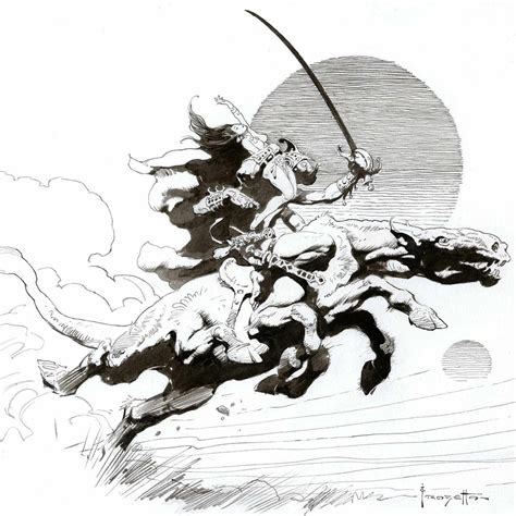 #100 illustrators every illustrator should know #100 illustrators #frank frazetta #frazetta #fantasy art #illustration history #american illustration #conan the barbarian #tarzan #john carter of mars #sci fi. Frazetta. John Carter Illustration. | Frank frazetta ...