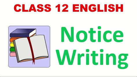 Check format of notice writing class 12, 11, 10, 9, 7, 6 with notice writing topics and examples for cbse, icse & other state signature name & designation. notice writing I Notice writing format I Notice writing in ...