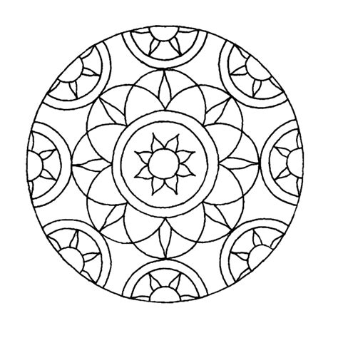 Het is makkelijker dan het lijkt kleurplatennl print gratis een kleurplaat bouwplaat of puzzel. Leuk voor kids - mandala-0024