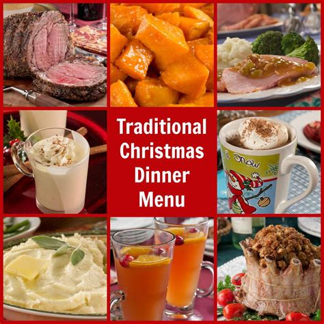 Christmas is a time of family, friends and, just as importantly, food. Traditional Christmas Dinner Menu | Traditional christmas ...