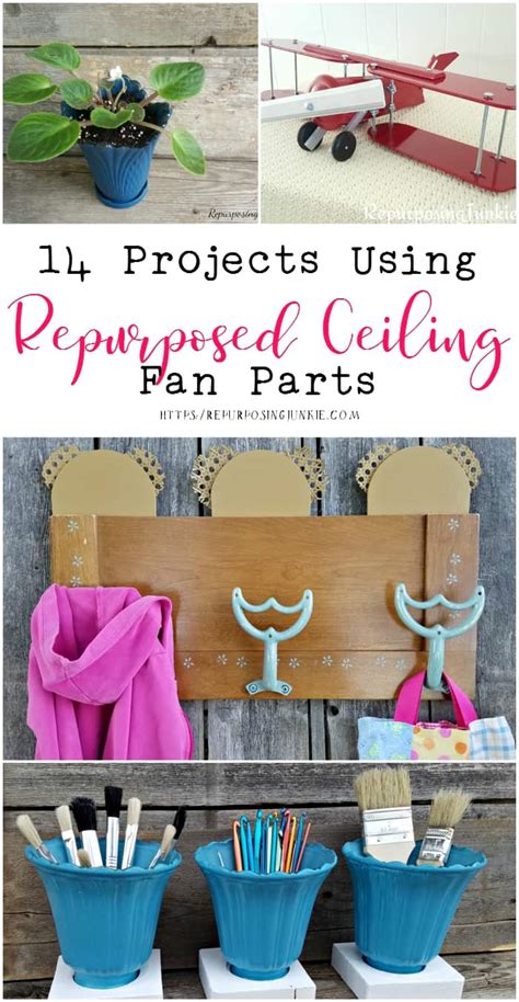 Find hard to get user manuals, replacement parts, and remotes for your new or new to you fan. 14 Projects Using Repurposed Ceiling Fan Parts ...