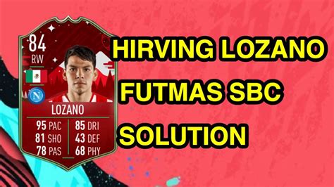 Sbc hirving lozano ( vainqueur futties )le moins cher possible. FIFA 20 FUTMAS HIRVING LOZANO CHEAPEST SOLUTION | FIFA 20 ...