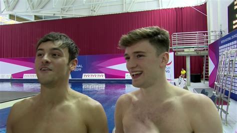 Michael kappele/pa wire via dpa. Tom Daley & Matty Lee - British National Diving Cup 2019 ...