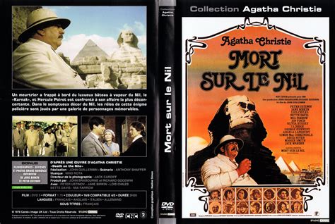 Mort sur le nil (death on the nile dans les éditions originales en anglais) est un roman policier d'agatha christie, publié en 1937, mettant en scène une des plus célèbres enquêtes du détective belge hercule poirot. Jaquette DVD de Mort sur le Nil v2 - Cinéma Passion