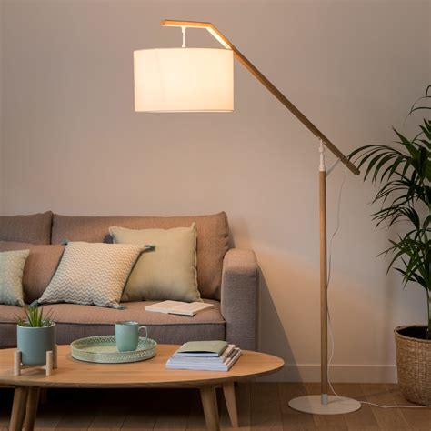 Holz stehlampen fur ihr wohnzimmer lampenwelt de. Holz Stehlampe Bogen / Moderne Stehlampe Designer Leuchte ...