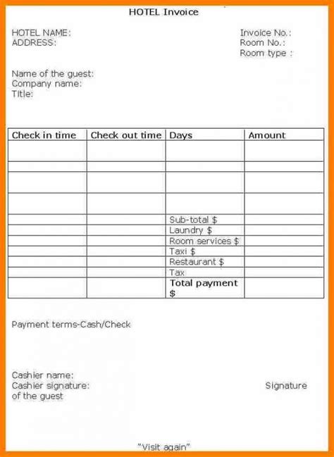 Free hotel motel receipt template pdf word doc excel. Hotel Receipt Template | shatterlion.info