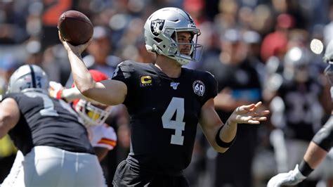 This is a list of national football league quarterbacks who have led the regular season in passing yards each year. Raiders quarterback club congratulates Derek Carr on ...