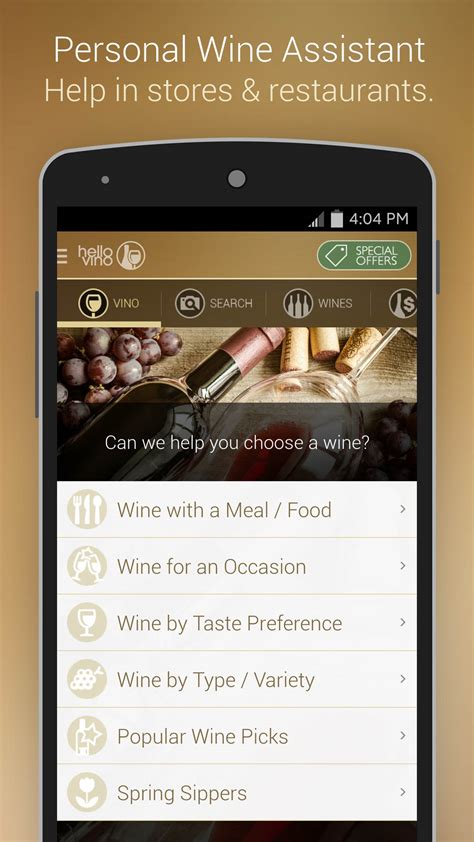 If you haven't tried google drive's scanning features you've missed out. Wine App for Android - Best Wine Apps on Android