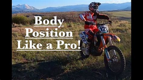 Riding a dirt bike requires a certain technique of maneuvering the bike, the way your body is positioned, and operating the clutch. Riding Body Position Like A Pro! Beginner Dirt Bike Riding ...