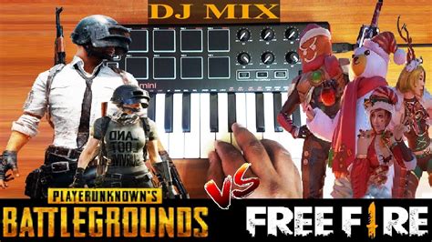 Garena free fire also is known as free fire battlegrounds or naturally free fire. Free Fire vs PUBG Game Theme | Dj Remix By Raj Bharath ...