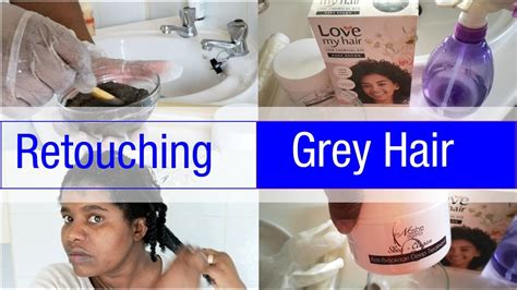 As a result, the grease will cause the hair hue to come out as uneven and unattractive. Dying my hair | Retouching grey roots - YouTube
