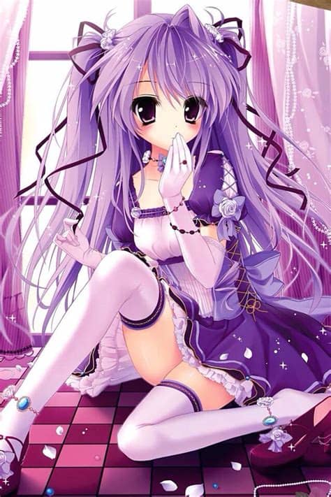 Tagged under hair, physical appearance and purple (meta). 69 best anime purple hair images on Pinterest | Character ...